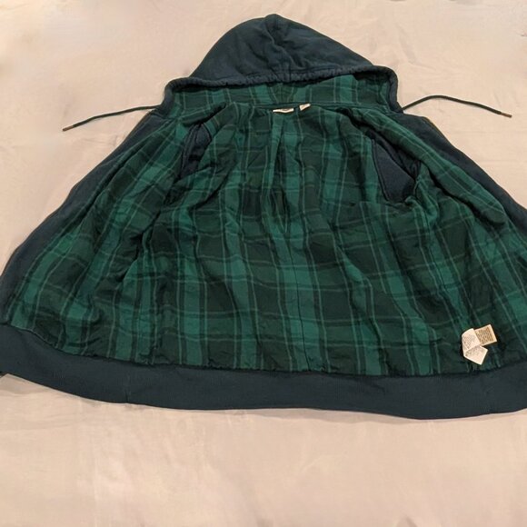 L.L. Bean L.L.Bean 1912 Sweatshirt, Flannel-Lined Hoodie (Green) - Picture 8 of 16